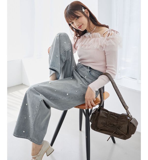 MAJESTICLEGON「ロマンティックアソートデニム」|デニム|