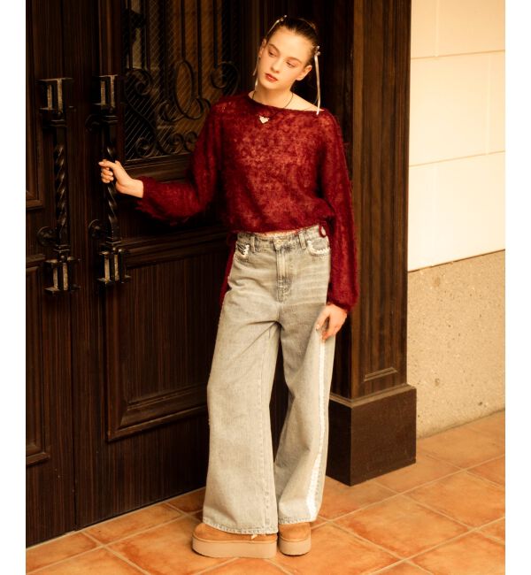 MAJESTICLEGON「ロマンティックアソートデニム」|デニム|