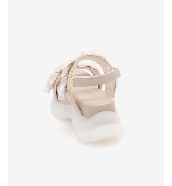  「ジェリーソールギャザースポサン」|サンダル|