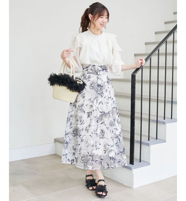  「エアリーフリルブラウス」|シャツ・ブラウス|