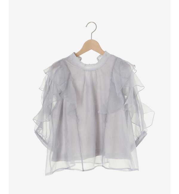  「エアリーフリルブラウス」|シャツ・ブラウス|