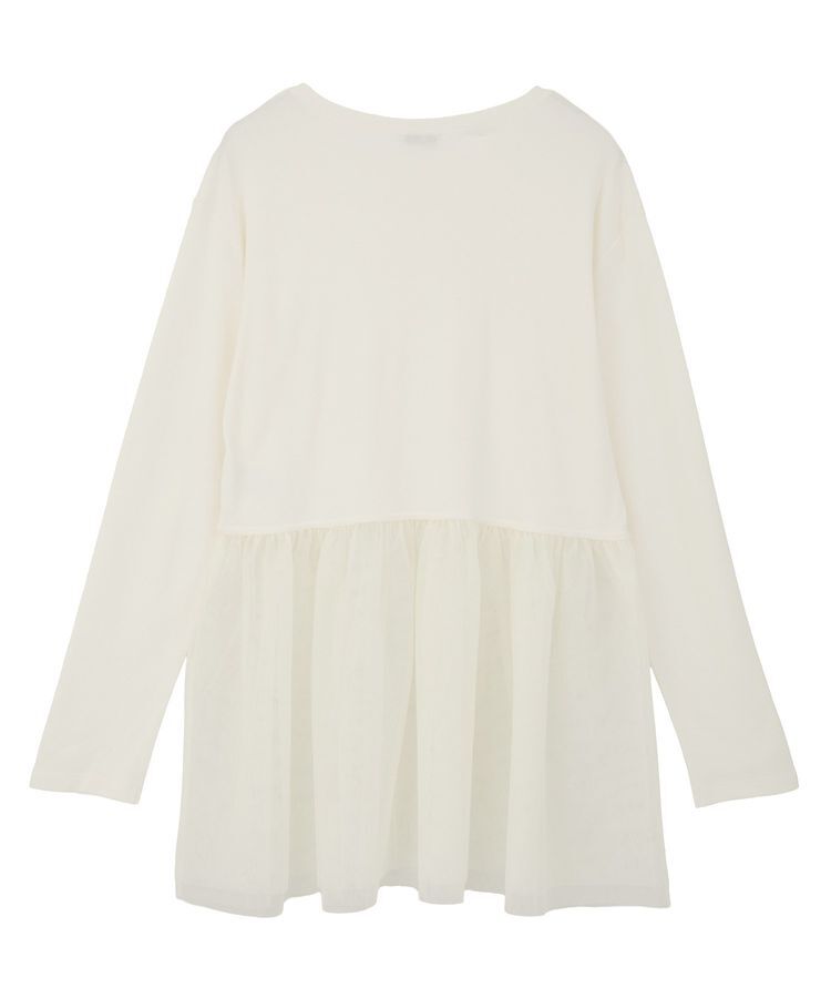 earth music&ecology「あったかフェミニンインナー(チュールヘム)」|Tシャツ・カットソー|