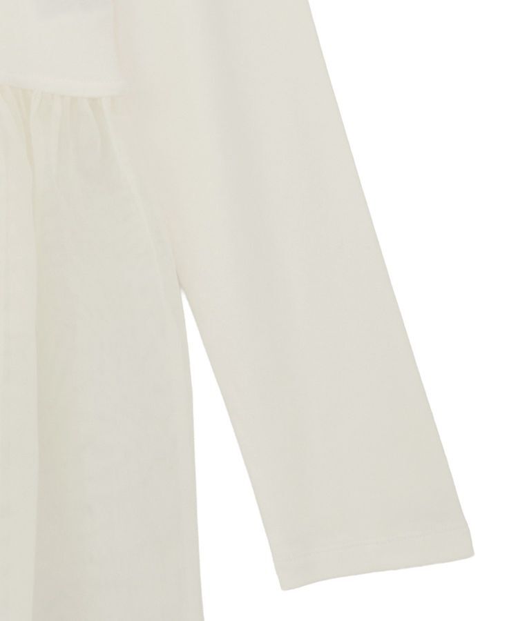 earth music&ecology「あったかフェミニンインナー(チュールヘム)」|Tシャツ・カットソー|