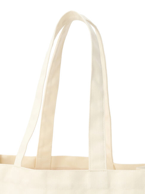 Maison de FLEUR「ブランドロゴ刺繍スクエアトートバッグ」|トートバッグ|