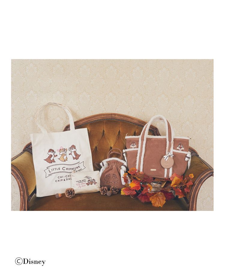 Maison de FLEUR「Chip&Dale/ムートン2Wayトートバッグ」|トートバッグ|