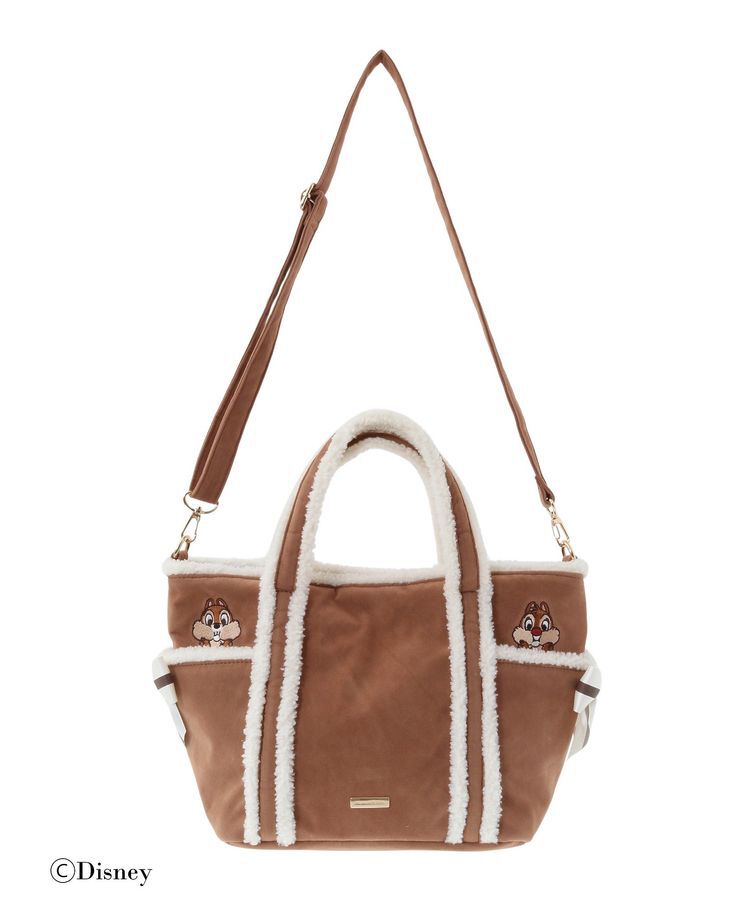 Maison de FLEUR「Chip&Dale/ムートン2Wayトートバッグ」|トートバッグ|