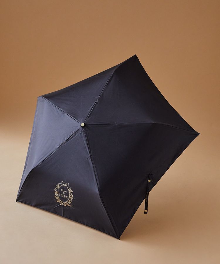 Maison de FLEUR「遮光&UV CUT 折りたたみ傘」|傘|