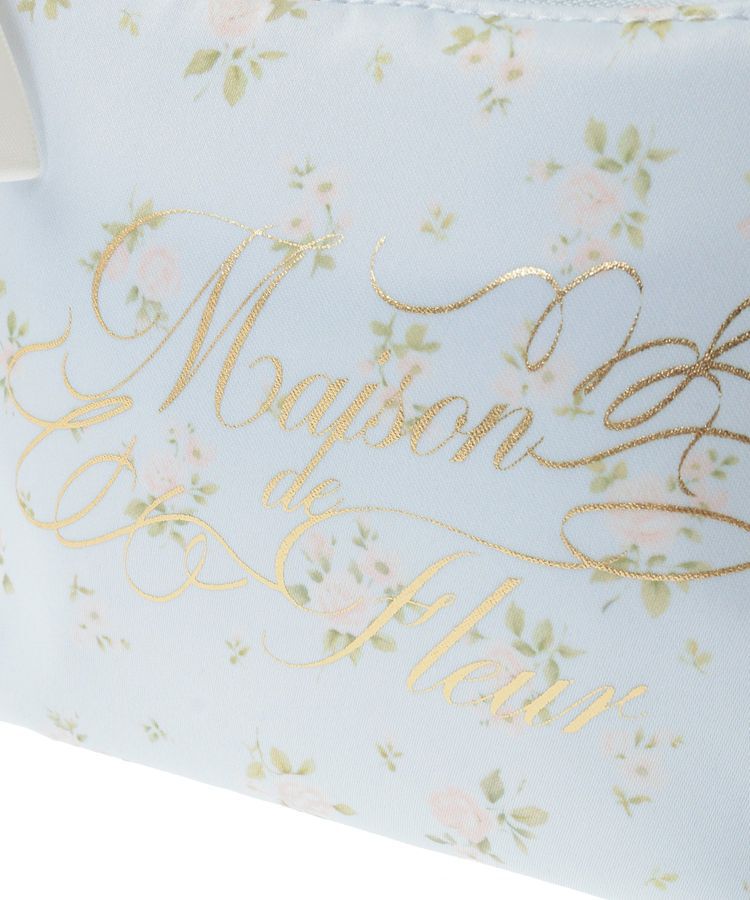 Maison de FLEUR「ローズプリントティッシュケース」|ポーチ|