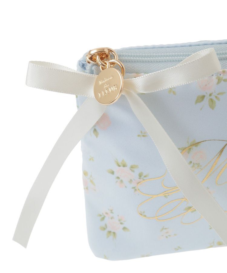Maison de FLEUR「ローズプリントティッシュケース」|ポーチ|