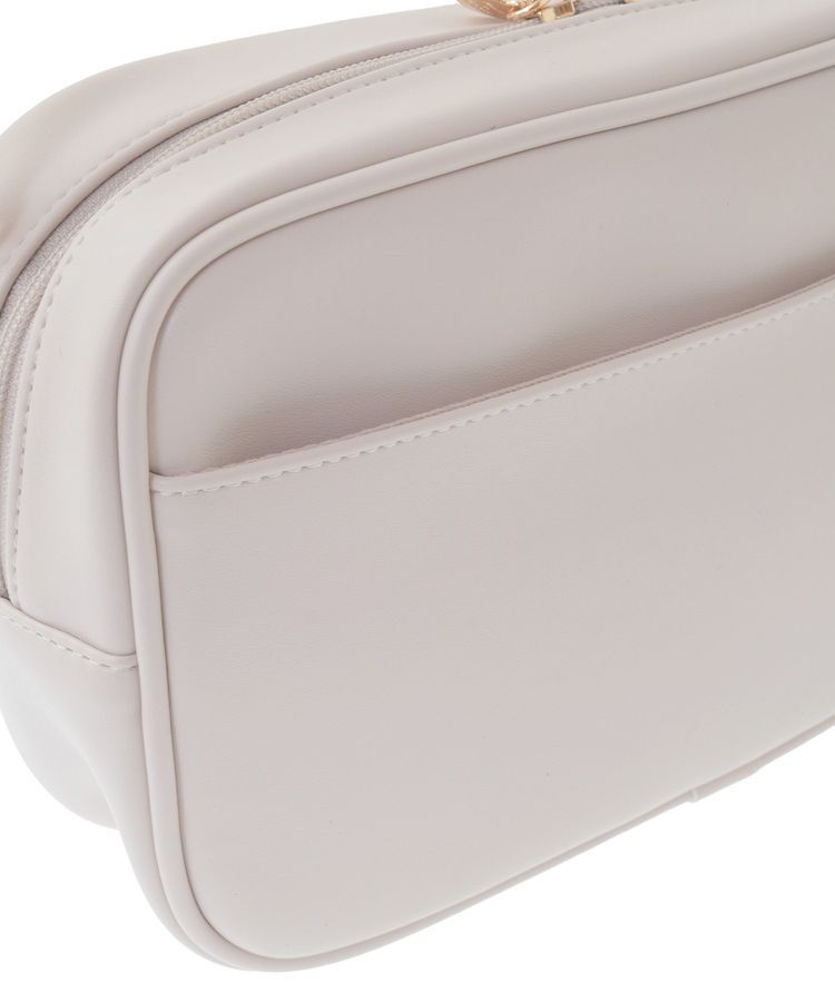 Maison de FLEUR「リボンキルティングスクエアポシェット」|ショルダー・メッセンジャー|