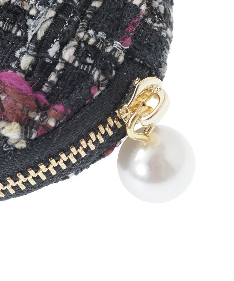 Maison de FLEUR「LINTONツイードコインケース」|ポーチ|