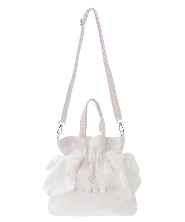 Maison de FLEUR「ダブルリボン2Wayトートバッグ」|トートバッグ|
