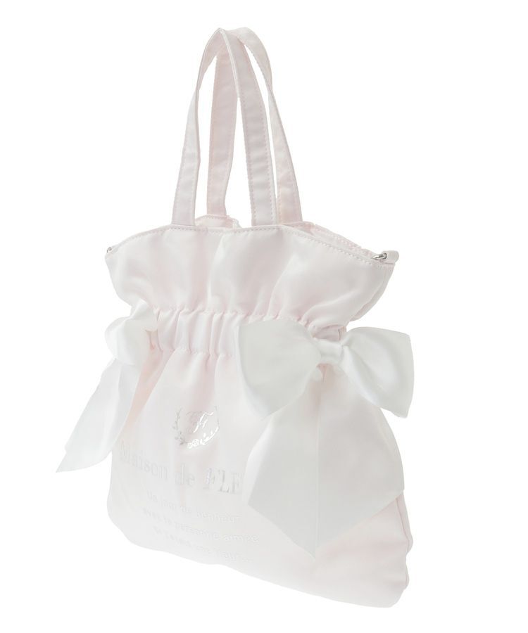 Maison de FLEUR「ダブルリボン2Wayトートバッグ」|トートバッグ|