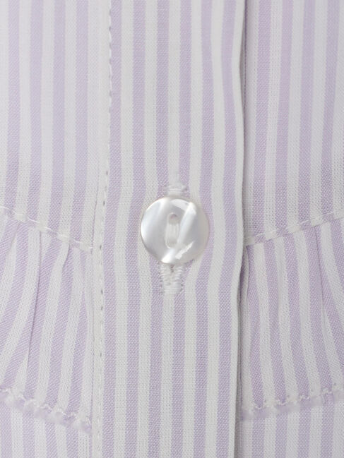  「ピコフリルレース切替ブラウス」|シャツ・ブラウス|