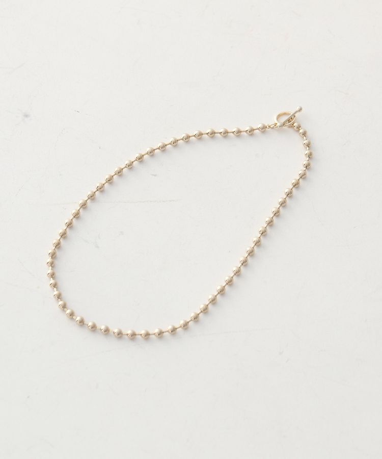 AMERICAN HOLIC「ボールチェーンマンテルネックレス」|ネックレス|Gold
