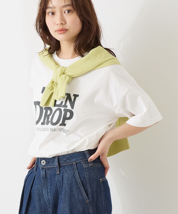 AMERICAN HOLIC「TEN DROP Tシャツ」|Tシャツ・カットソー|Off White