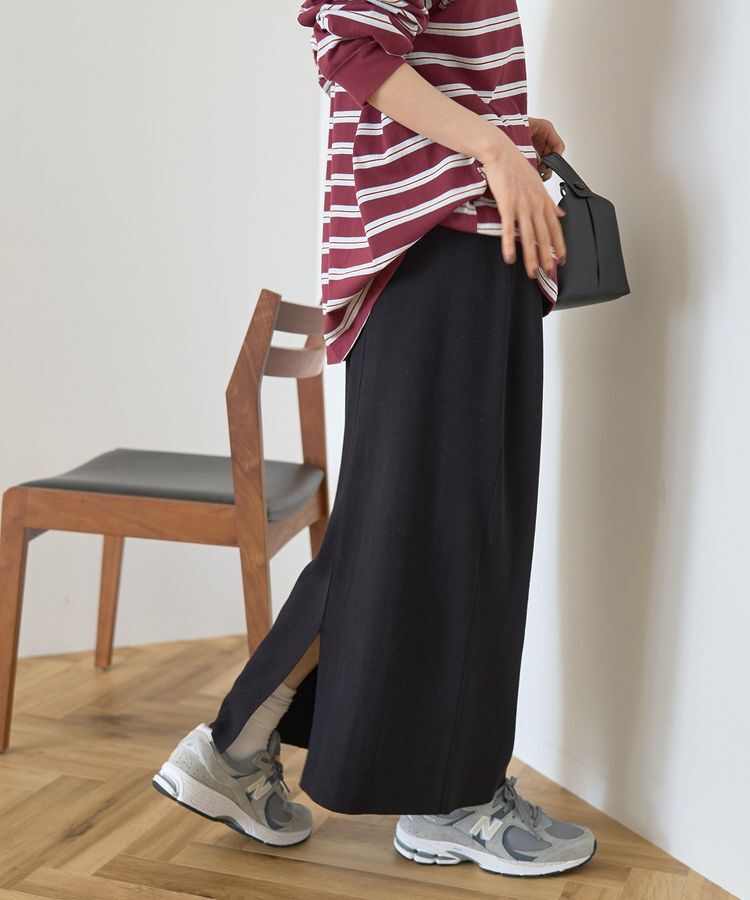 AMERICAN HOLIC「バイパチ総針ニットタイトスカート＜静電気軽減＞」|タイト|