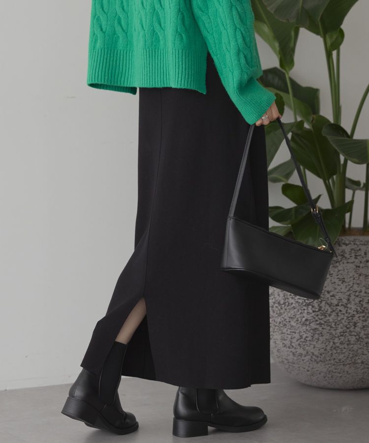 AMERICAN HOLIC「バイパチ総針ニットタイトスカート＜静電気軽減＞」|タイト|