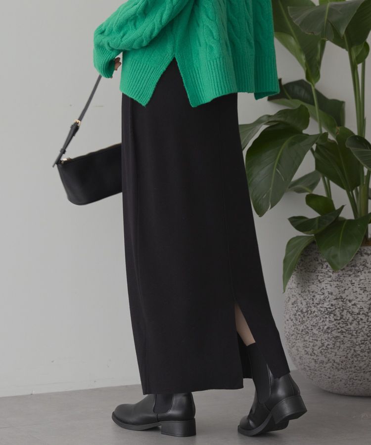 AMERICAN HOLIC「バイパチ総針ニットタイトスカート＜静電気軽減＞」|タイト|