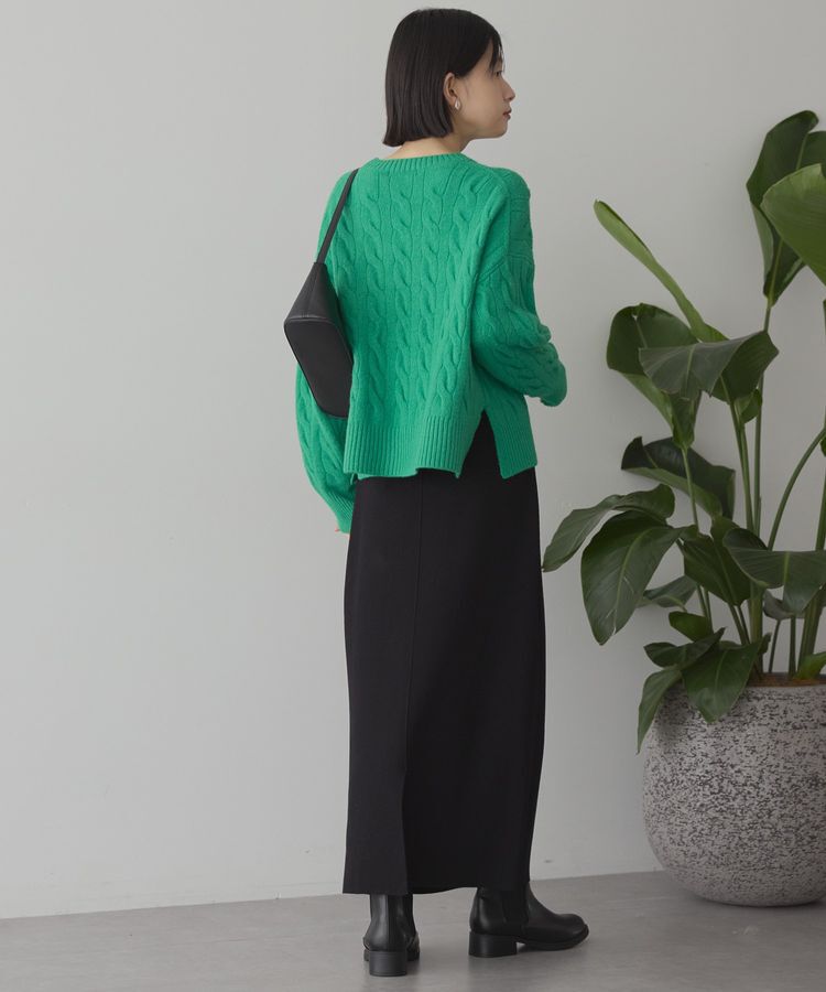 AMERICAN HOLIC「バイパチ総針ニットタイトスカート＜静電気軽減＞」|タイト|