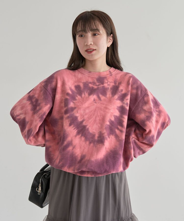 Green Parks「・SUGAR SPOON ハートタイダイスウェット」|スウェット・ジャージ|