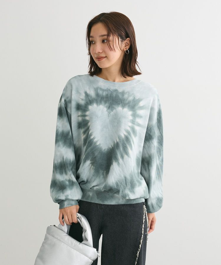 Green Parks「・SUGAR SPOON ハートタイダイスウェット」|スウェット・ジャージ|Green