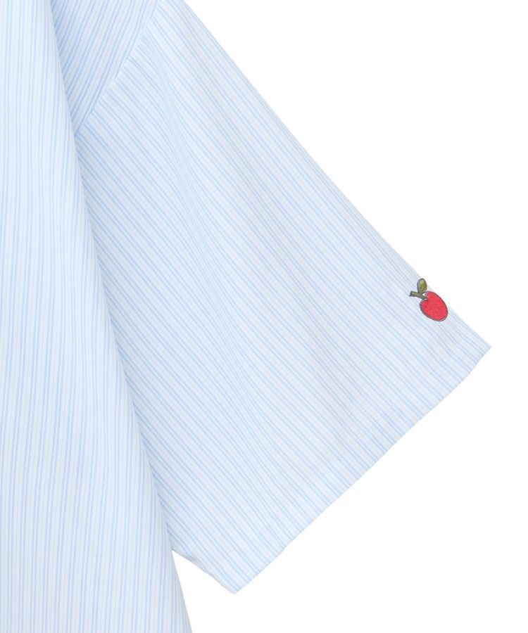 Green Parks「miffy/刺しゅうプリントストライプシャツ」|Tシャツ・カットソー|