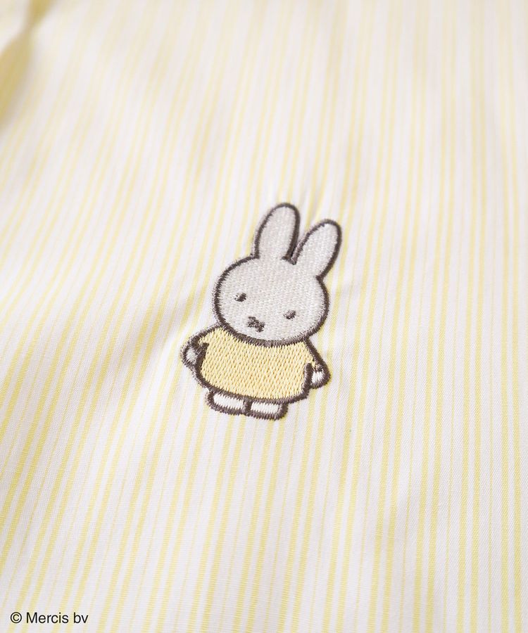 Green Parks「miffy/刺しゅうプリントストライプシャツ」|Tシャツ・カットソー|