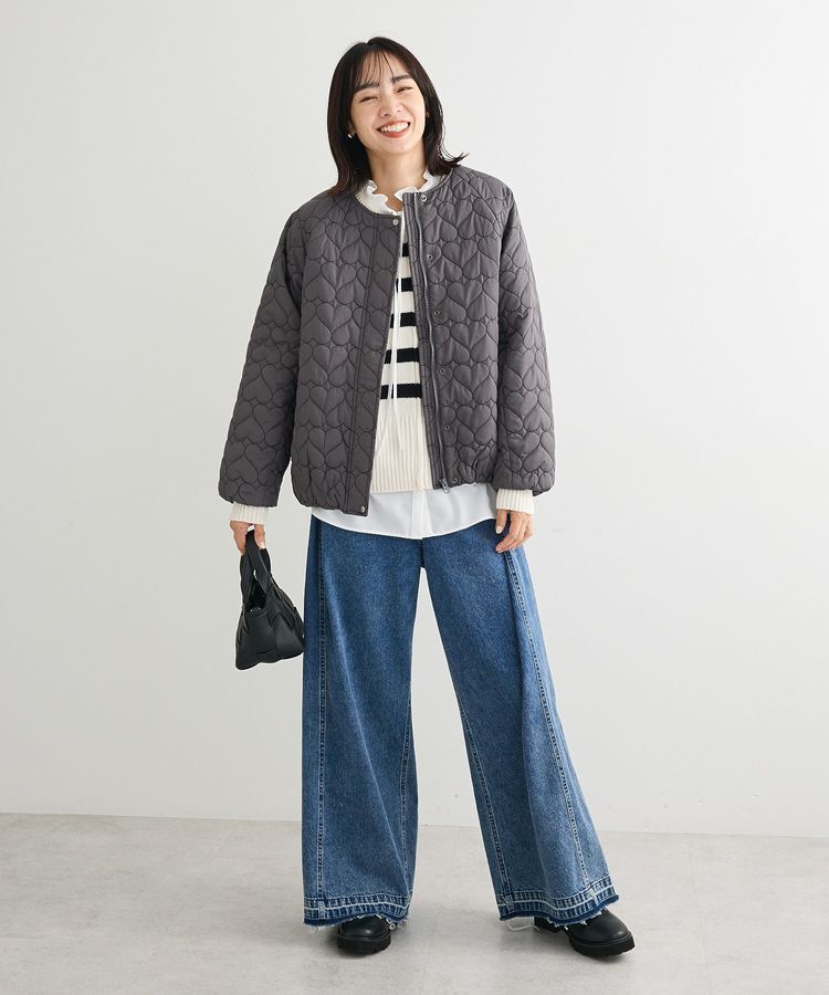 Green Parks「フリルカラーインナーシャツ」|シャツ・ブラウス|