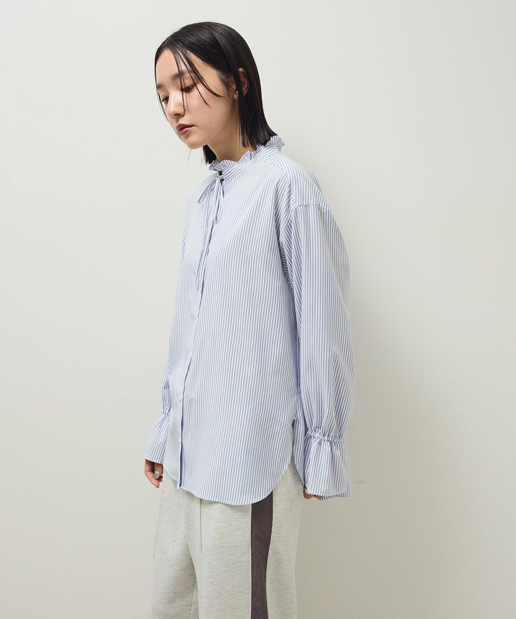 Green Parks「フリルカラーインナーシャツ」|シャツ・ブラウス|