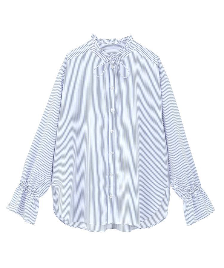 Green Parks「フリルカラーインナーシャツ」|シャツ・ブラウス|