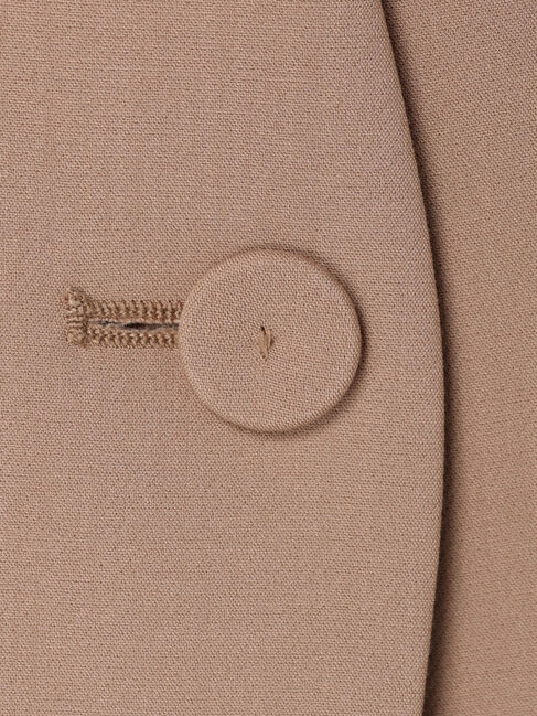 YECCA VECCA「ストレッチノーカラージャケット」|ノーカラージャケット|