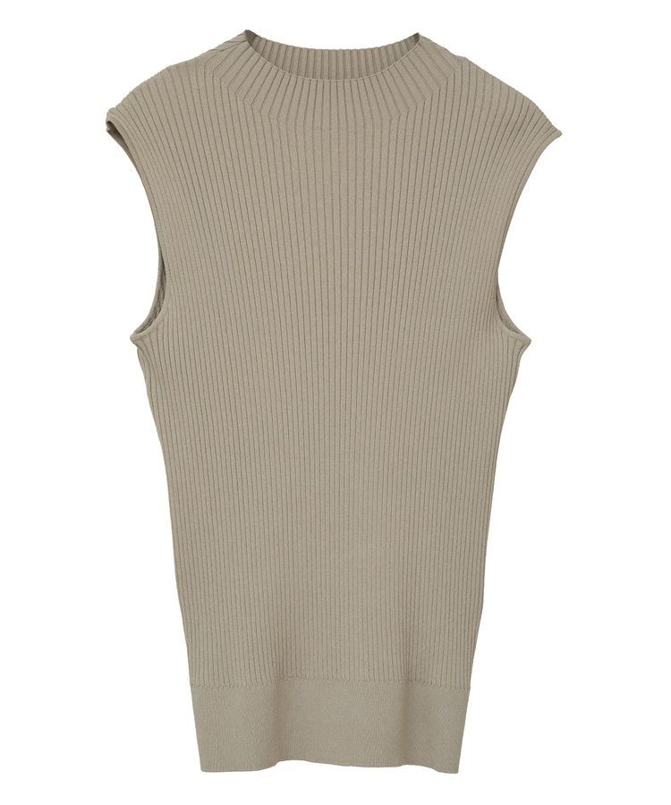 YECCA VECCA「ハイネックノースリーブニット」|ニット・セーター|