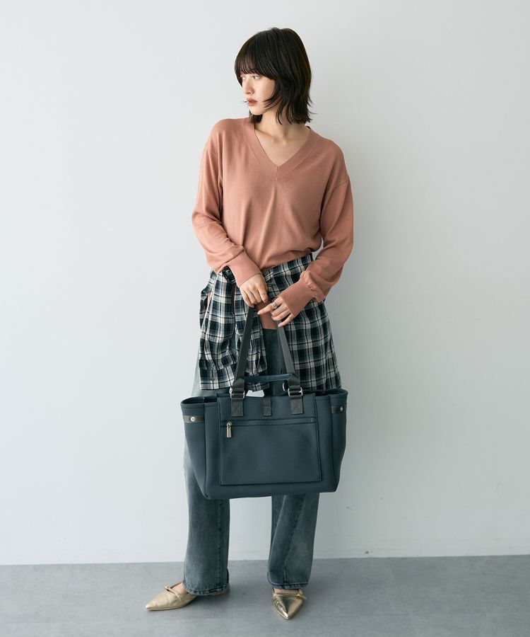 YECCA VECCA「【story.】ワイドトート」|トートバッグ|