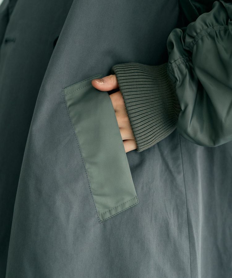 YECCA VECCA「2wayロング丈MA-1風コート」|その他|