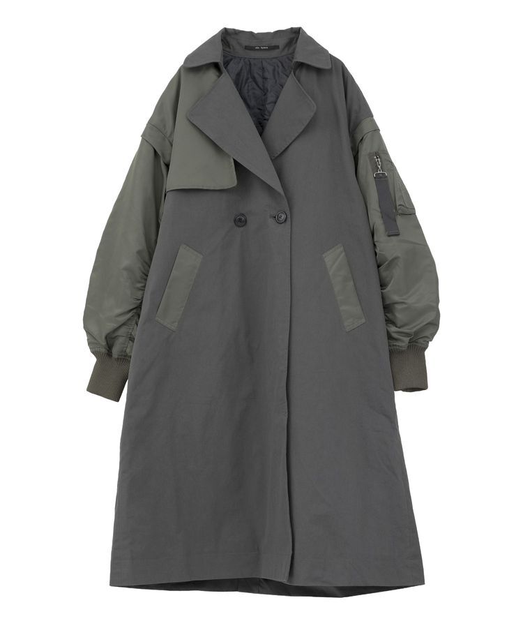 YECCA VECCA「2wayロング丈MA-1風コート」|その他|