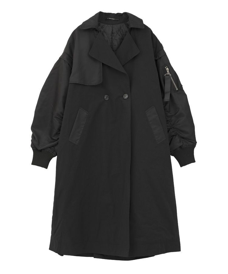 YECCA VECCA「2wayロング丈MA-1風コート」|その他|