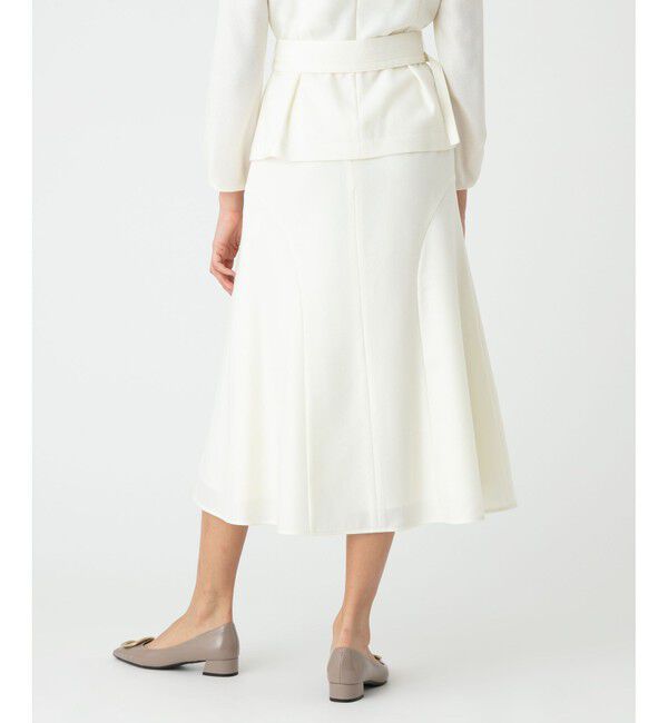 allureville「【セットアップ対応商品】Wジョーゼットソフトマーメイドスカート」|スカート|