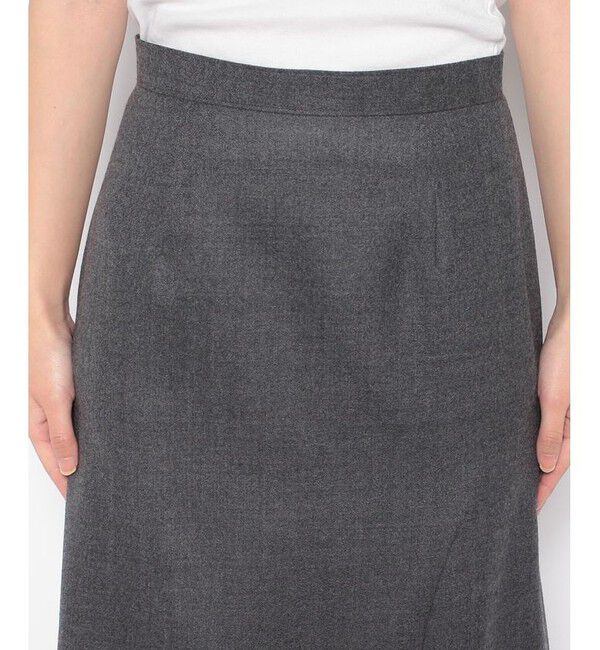 allureville「【セットアップ対応商品】Wジョーゼットソフトマーメイドスカート」|スカート|