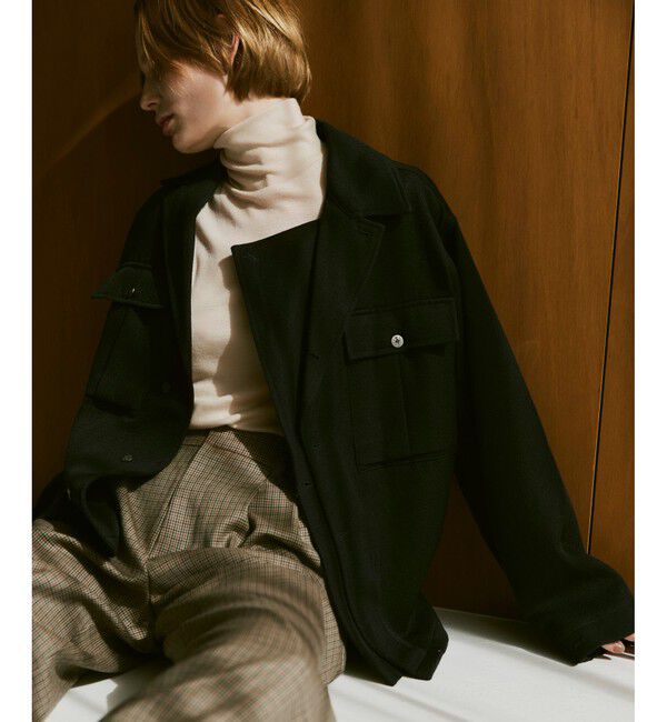 allureville「ウールカルゼM43ブルゾン」|ブルゾン・スタジャン|