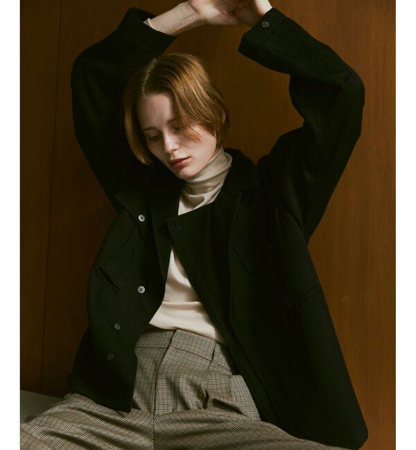 allureville「ウールカルゼM43ブルゾン」|ブルゾン・スタジャン|