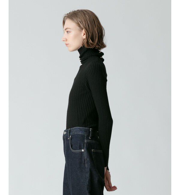 allureville「釦ディティール2WAY ネックリブプルオーバー」|その他|