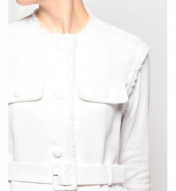 LOULOU WILLOUGHBY「【LOULOU WILLOUGHBY】カラミツイードジレ」|その他|