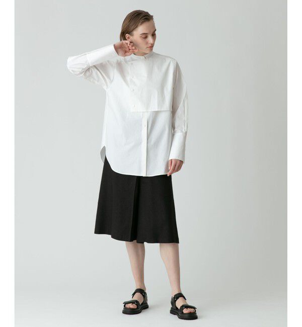 allureville「アシンメトリーラップシャツ」|その他|