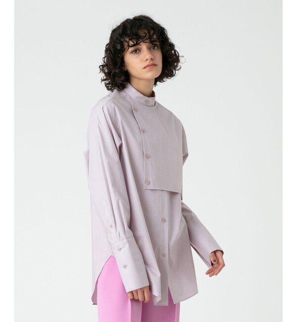 allureville「アシンメトリーラップシャツ」|その他|