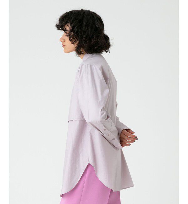 allureville「アシンメトリーラップシャツ」|その他|