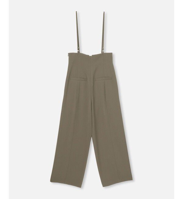 allureville「ハイウエストサロペットパンツ」|オールインワン|