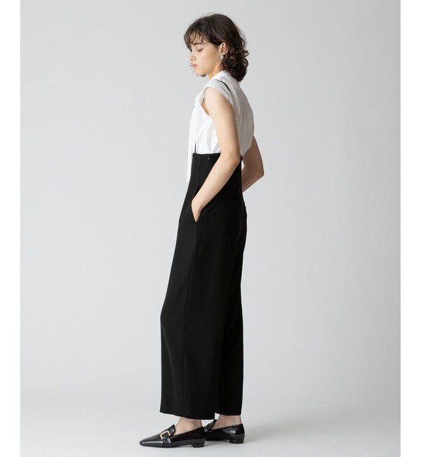 allureville「ハイウエストサロペットパンツ」|オールインワン|