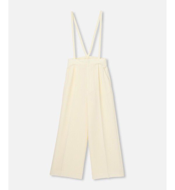 LOULOU WILLOUGHBY「【LOULOU WILLOUGHBY】トリアセダブルクロスサス付きパンツ」|チノ|