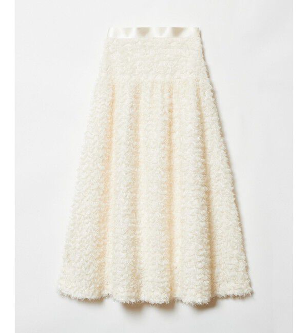 LOULOU WILLOUGHBY「【LOULOU WILLOUGHBY】フラワーパピヨンスカート」|フレア|